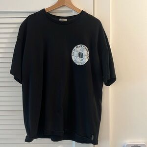 Scotch and soda black tourmaline t shirt